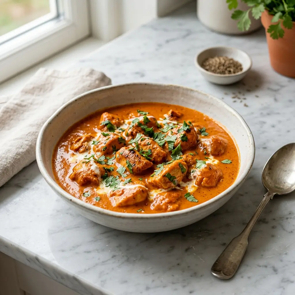 Fotografie hotového jídla: Butter chicken