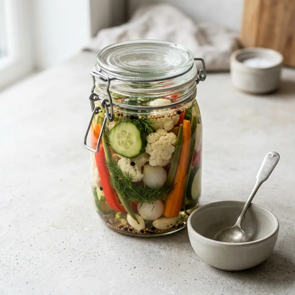 Fotografie hotového jídla: Pickles