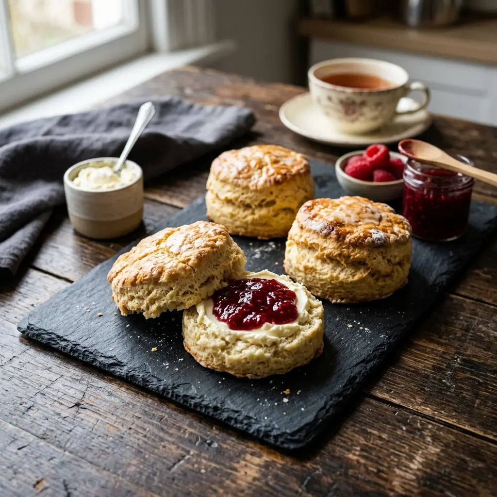 Fotografie hotového jídla: Scones