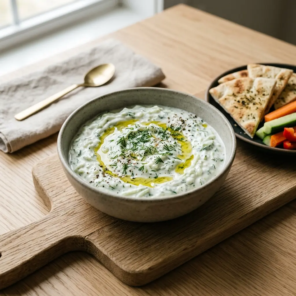 Fotografie hotového jídla: Tzatziki