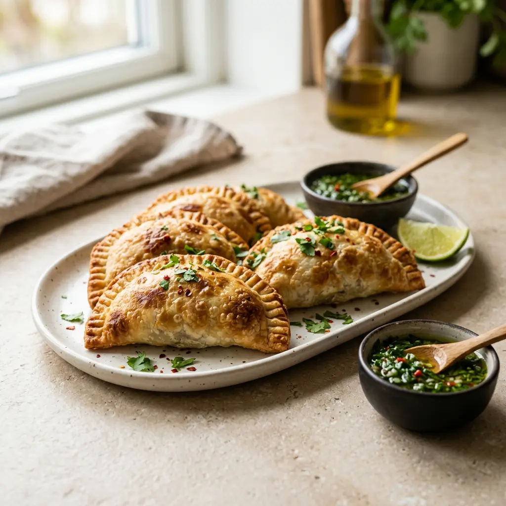 Fotografie hotového receptu Empanadas z horkovzdušné fritézy z horkovzdušné fritézy