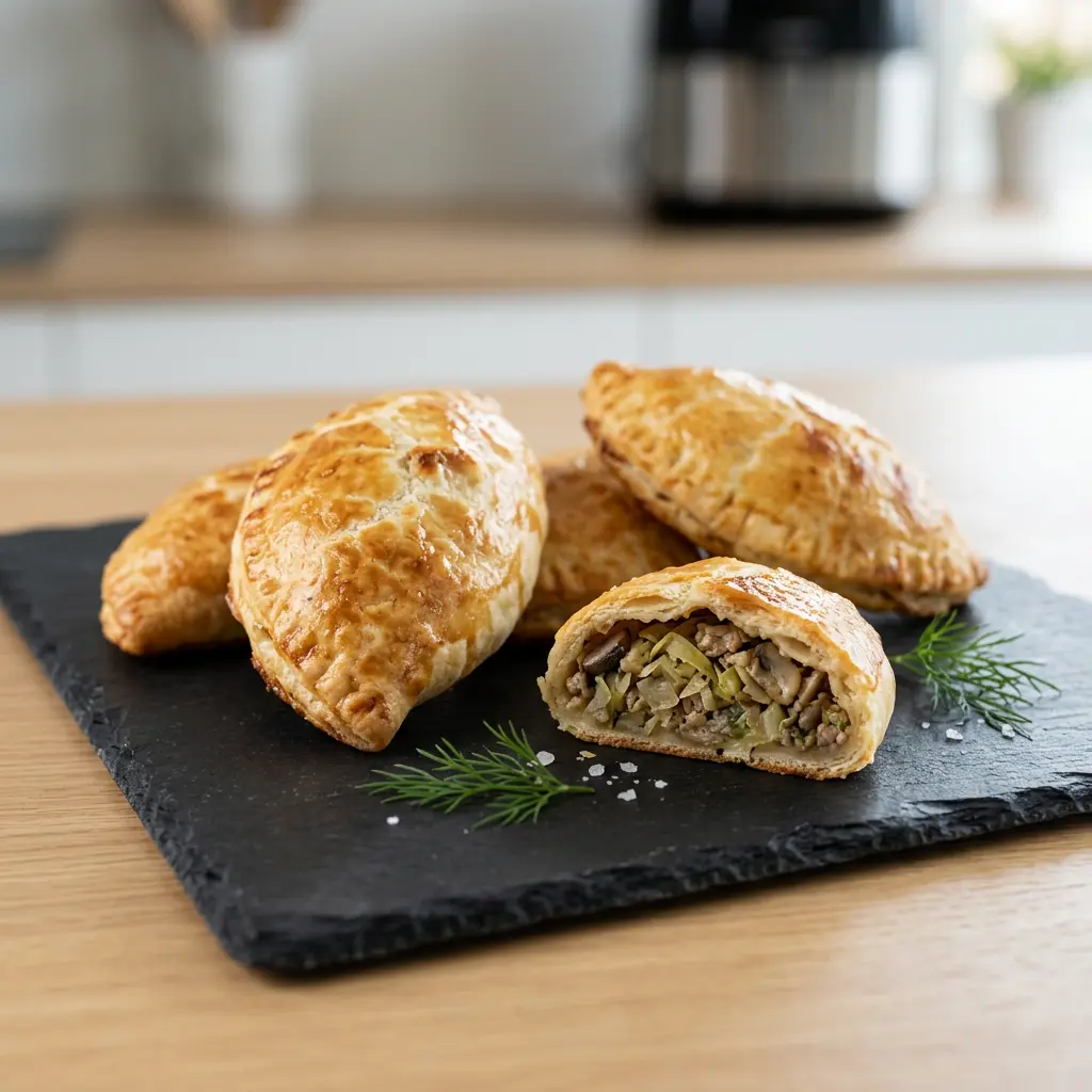 Fotografie hotového receptu Pirožky z horkovzdušné fritézy z horkovzdušné fritézy