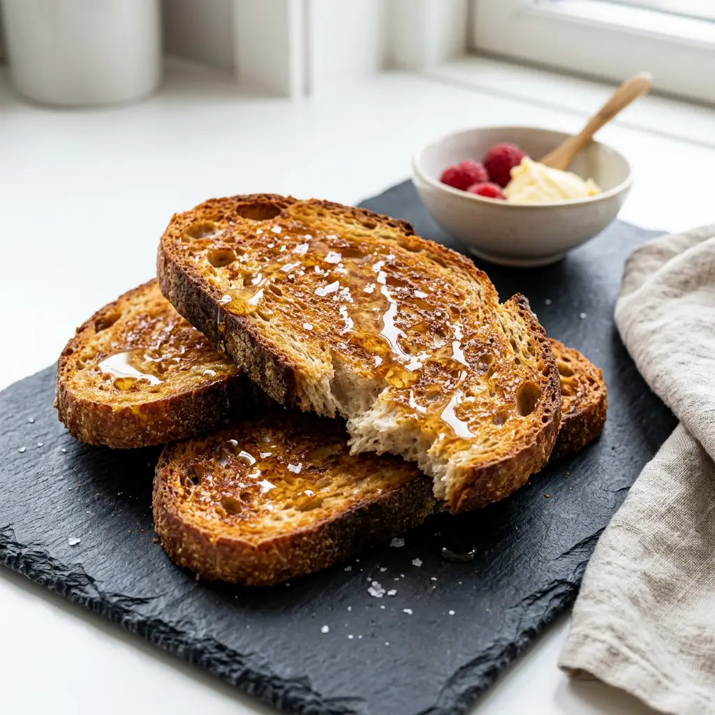 Fotografie hotového receptu Zapékané tousty z horkovzdušné fritézy z horkovzdušné fritézy